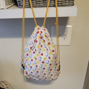 Kids Patterned Drawstring Backpack
